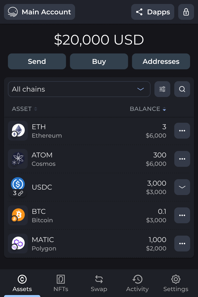 Mobile App Interface